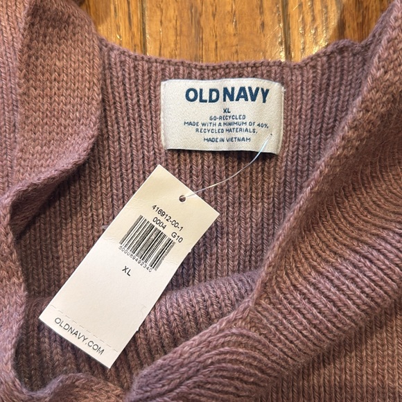 NWT Old Navy V Neck Rib-Knit Sweater Tank - Picture 4 of 7